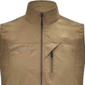 3 Pieces Men Lightweight Vest Outdoor Windbreaker Vest Jacket Size L